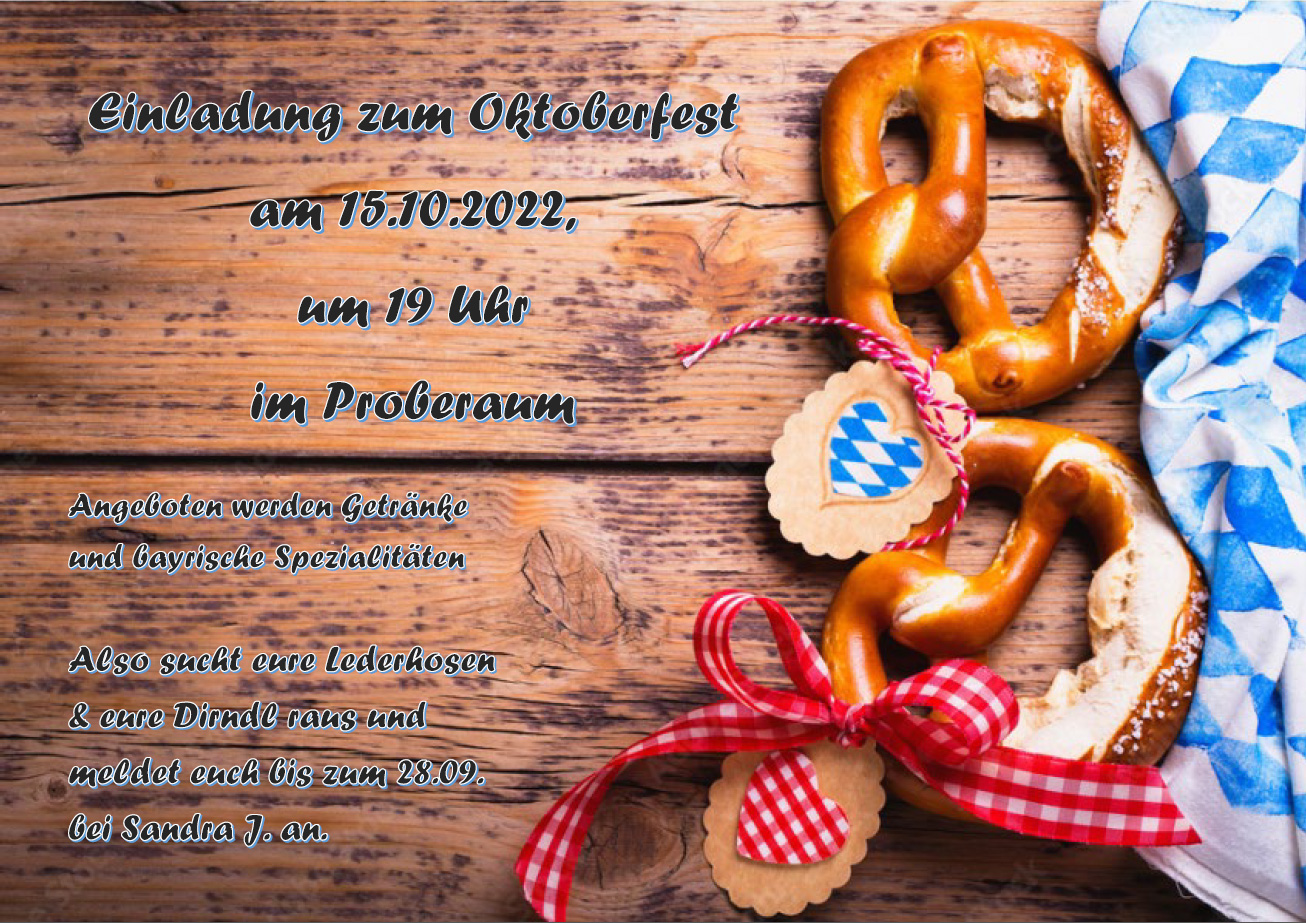 2022 Musikverein Oktoberfest