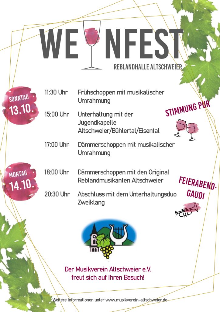 Altschweier Weinfest