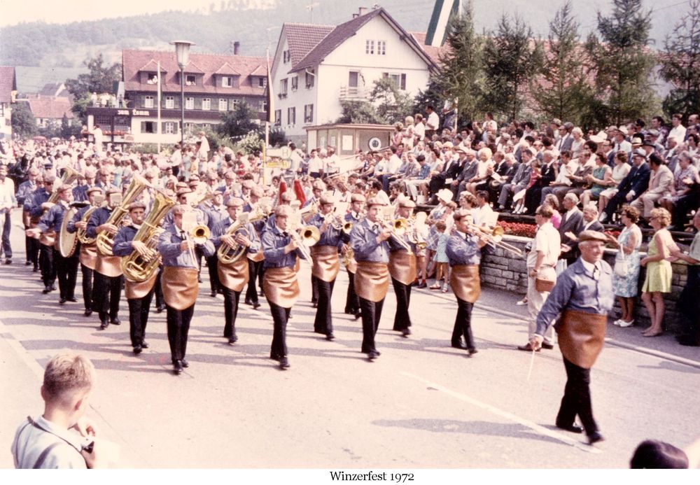 1972 - Winzerfest in Neuweier